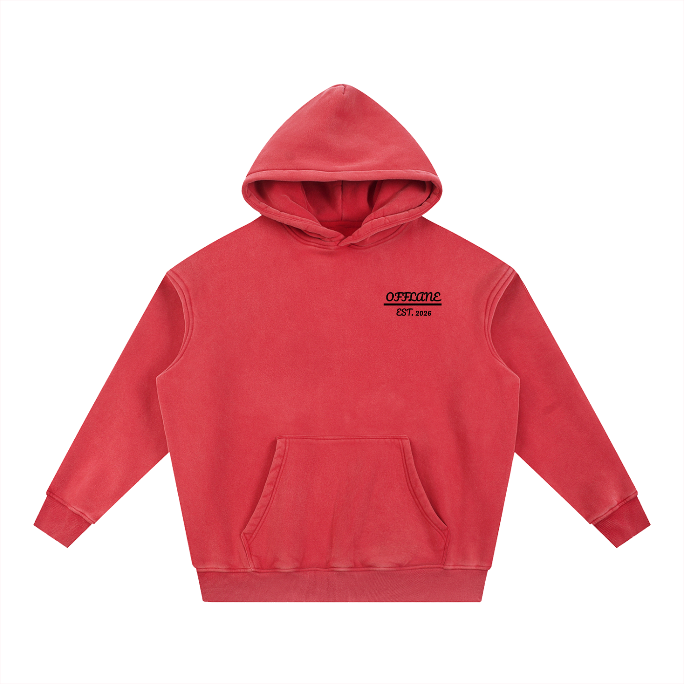 OFFLANE-WASHED HOODIE