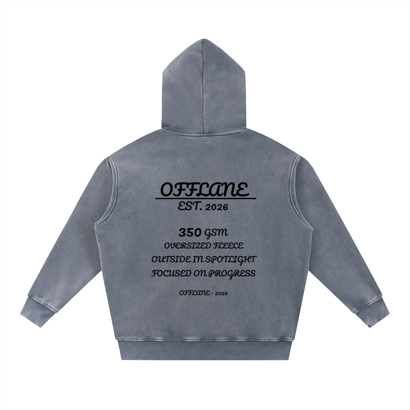 OFFLANE-WASHED HOODIE
