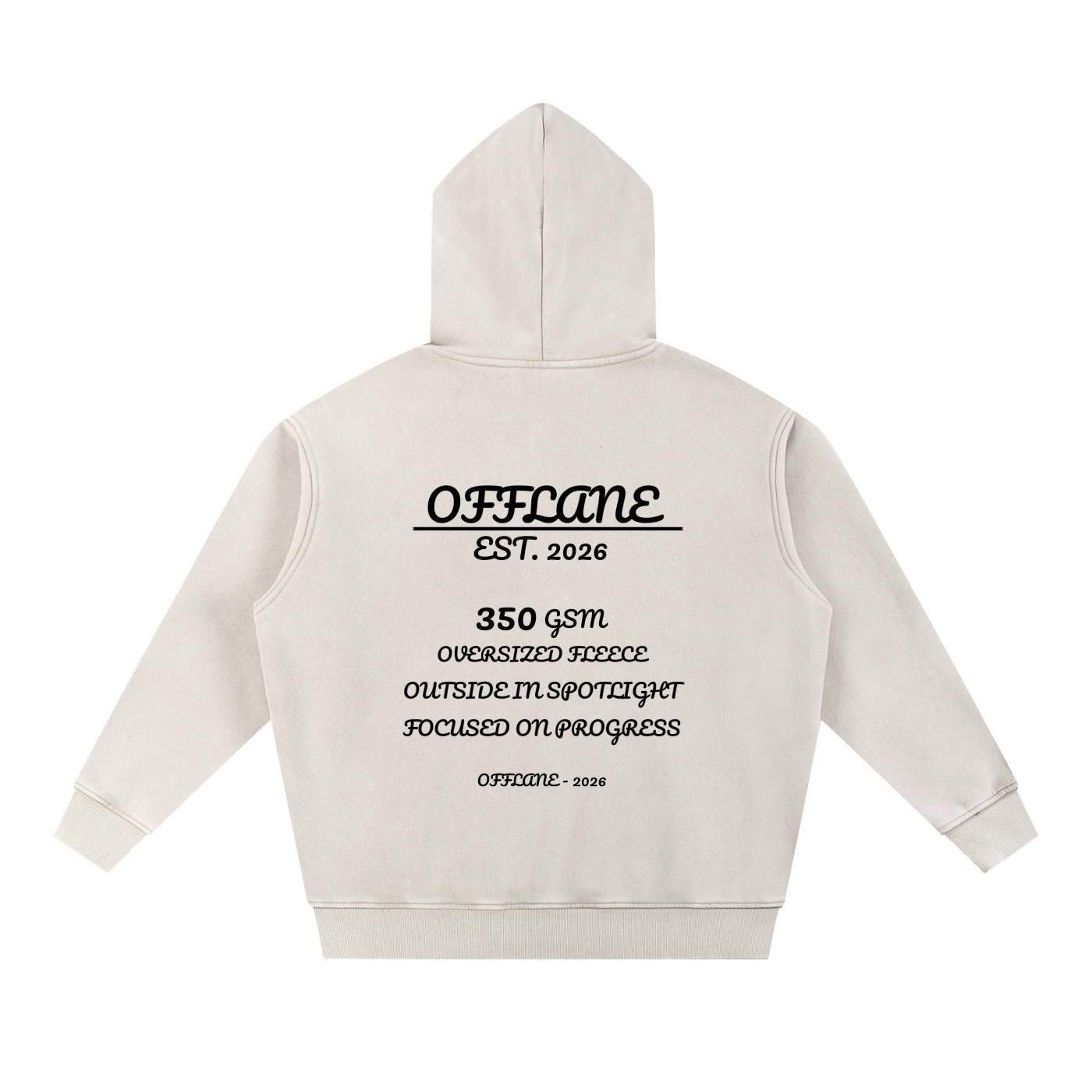 OFFLANE-WASHED HOODIE