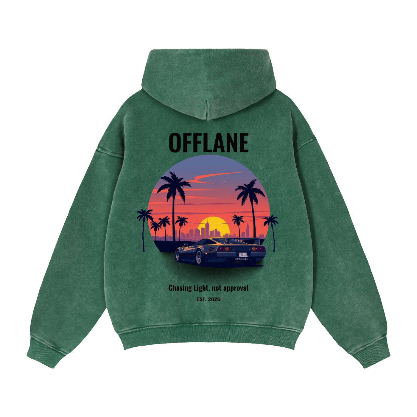 OFFLANE-Miami Zipper